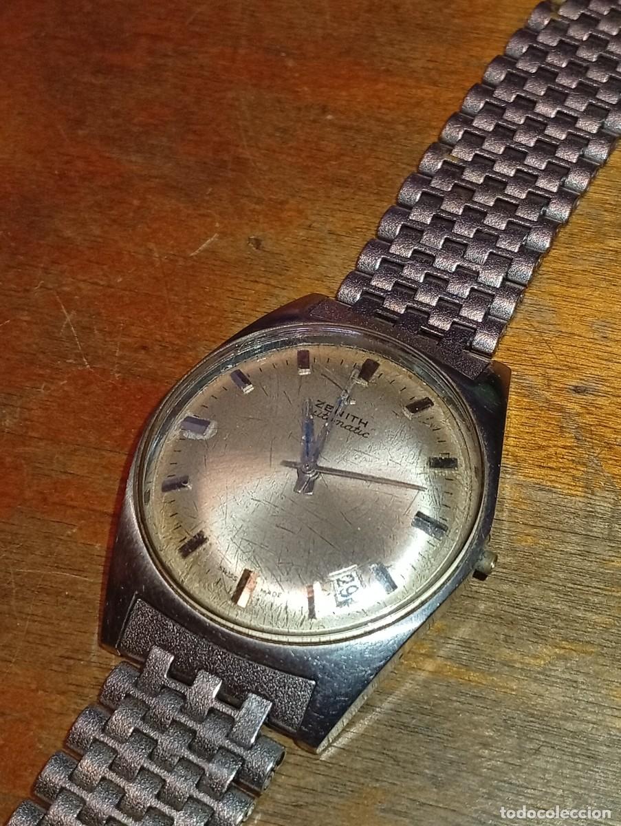 Relojes autom&aacute;ticos: Precioso reloj Zenith automatico acero Swiss Made calibre 2542PC colecci&oacute;n vintage a&ntilde;os 60 proyecto