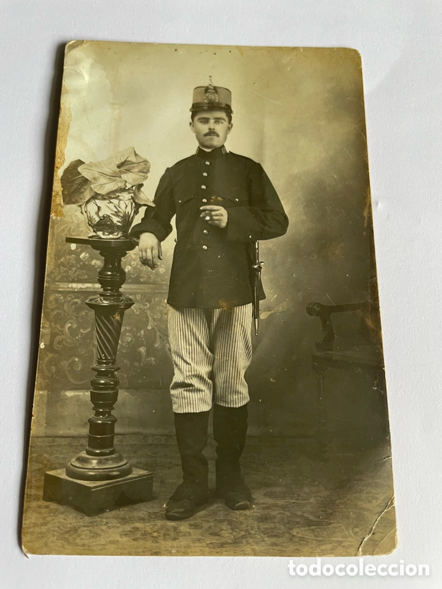 Relojes autom&aacute;ticos: Antigua fotograf&iacute;a militar