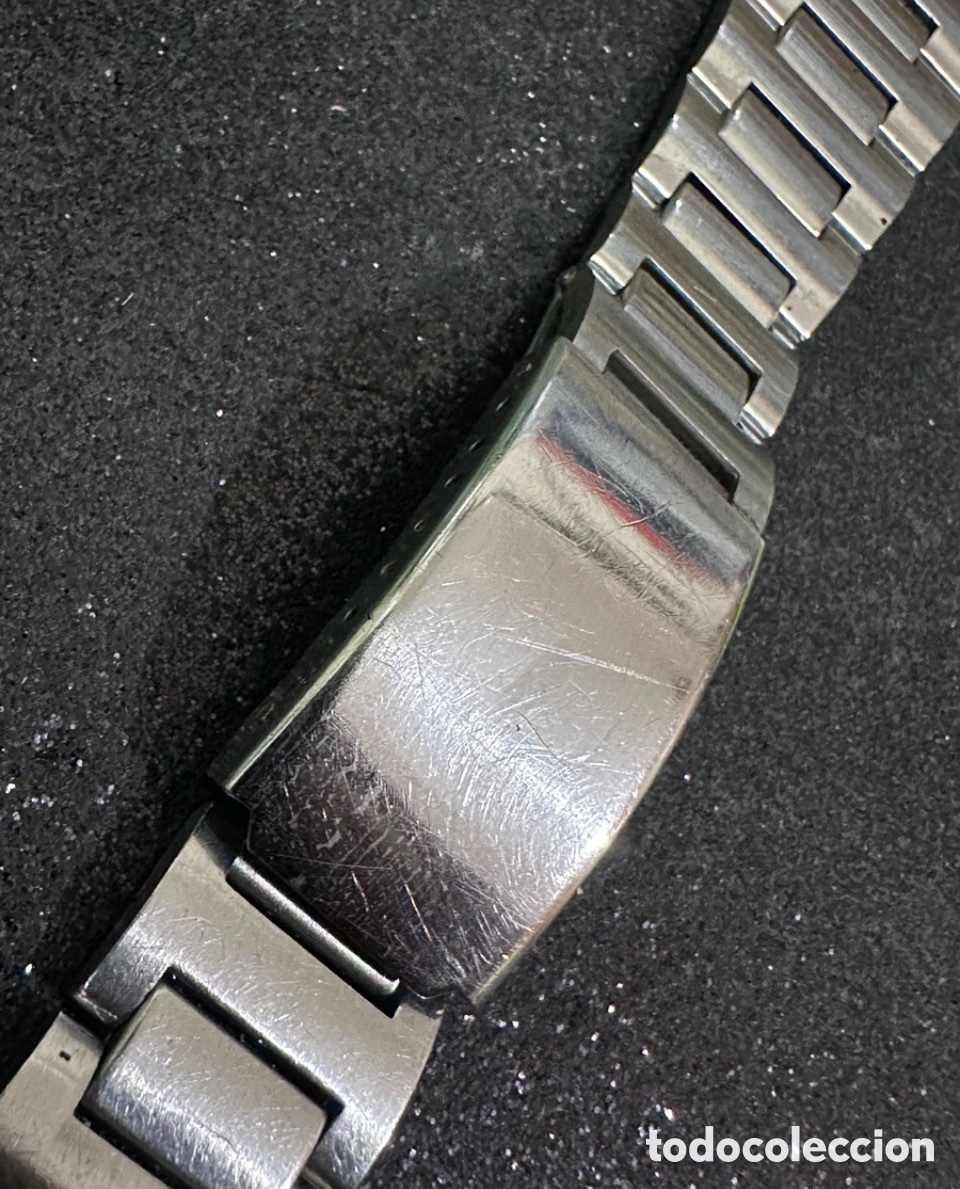 Relojes autom&aacute;ticos: Antiguo Brazalete para Reloj De Pulsera 21mm STAINLESS STEEL Vintage