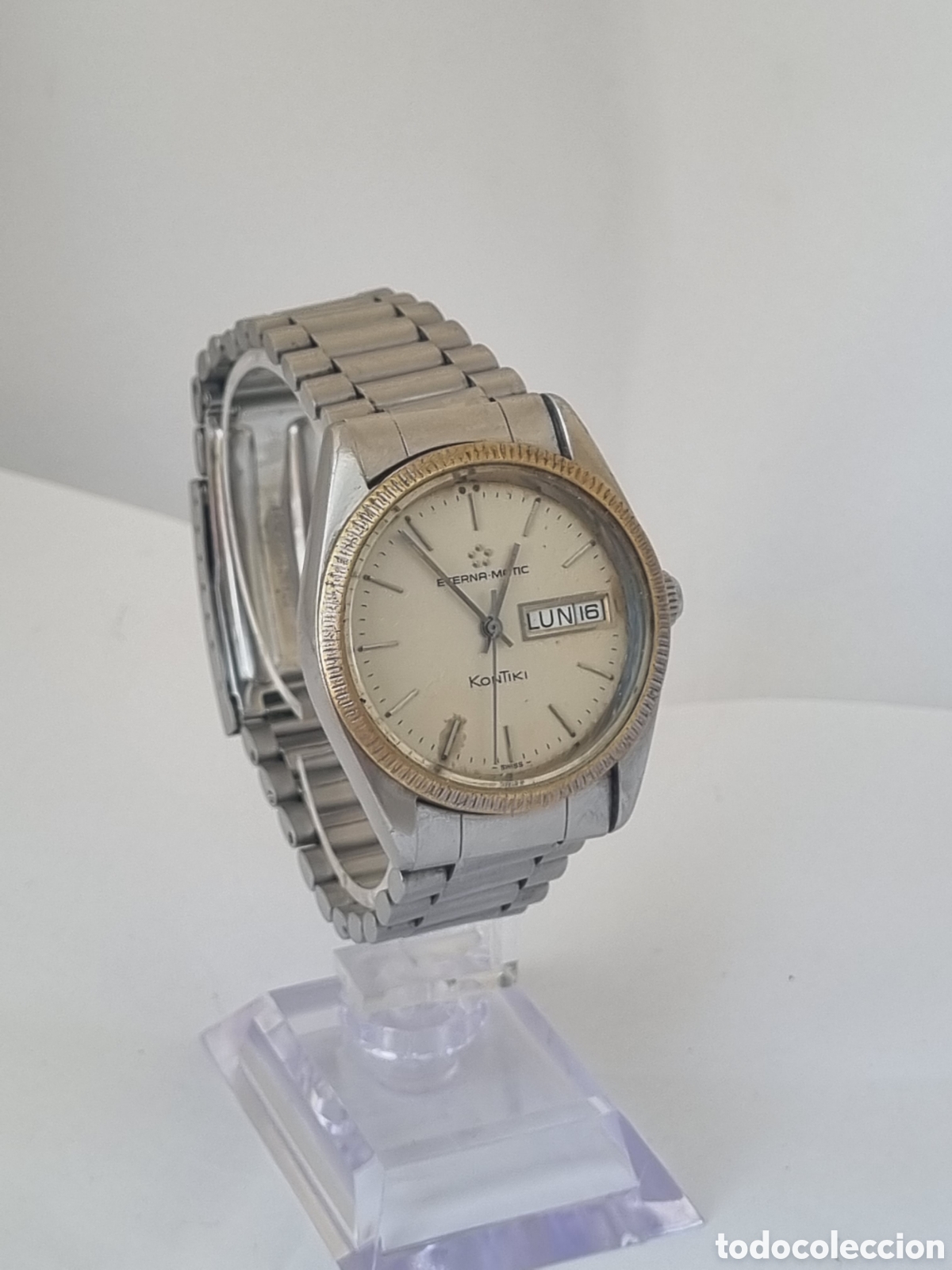Automatik-Armbanduhren: Reloj ETERNA MATIC KONTIKI autom&aacute;tico acero