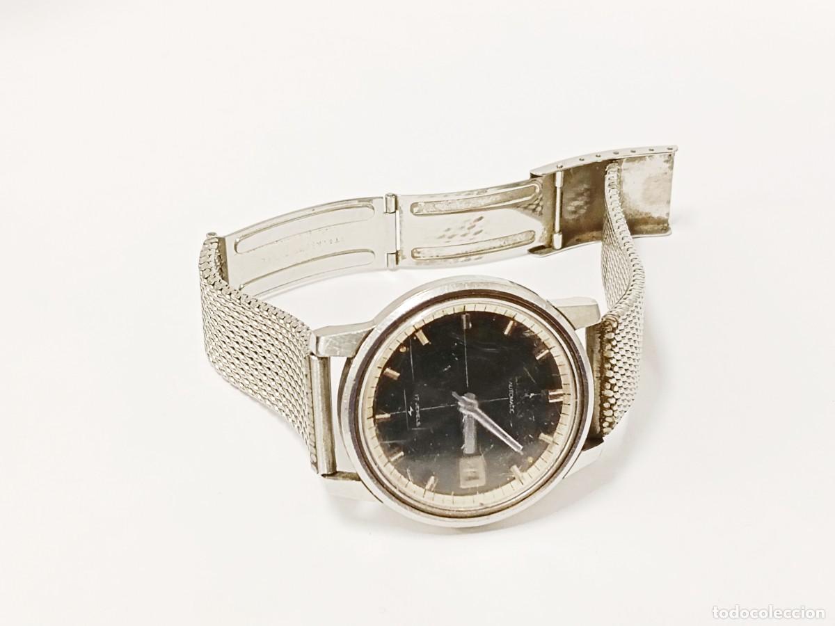 Automatik-Armbanduhren: Reloj Vintage Seiko Autom&aacute;tico 7005-8070 (A&ntilde;o 1970) - 17 Jewels - Esfera Negra - Funciona
