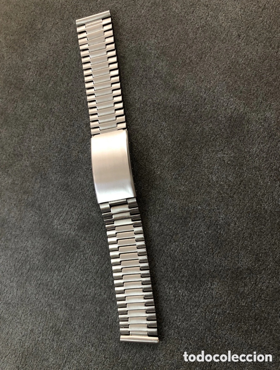 Automatik-Armbanduhren: ✅ pulsera Bracelet acero 18 mm a estrenar Made En Swiss Vintage
