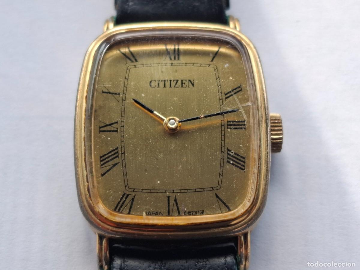 Relojes autom&aacute;ticos: Reloj vintage CITIZEN autom&aacute;tico, muy raro, ensamblado en Alemania, mide 22 sin corona, funcionando