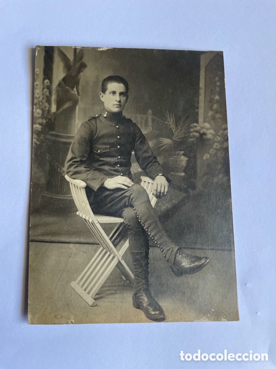 Relojes autom&aacute;ticos: Antigua fotograf&iacute;a militar