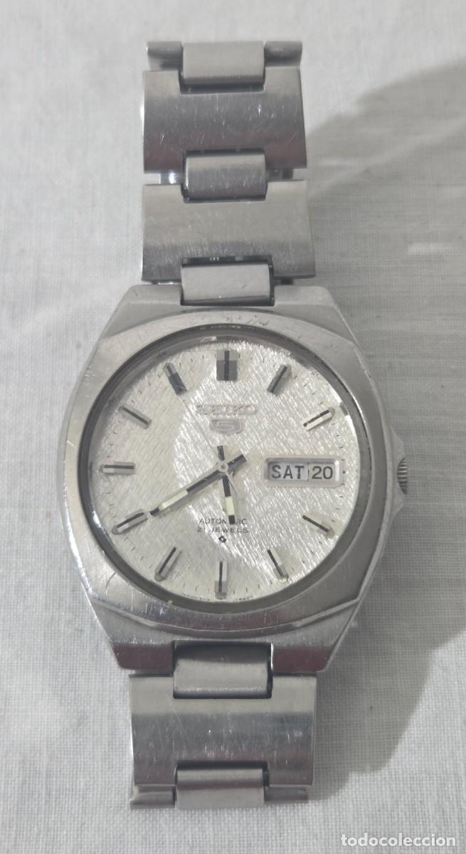 Relojes autom&aacute;ticos: Reloj seiko 5 automatico, funcionando