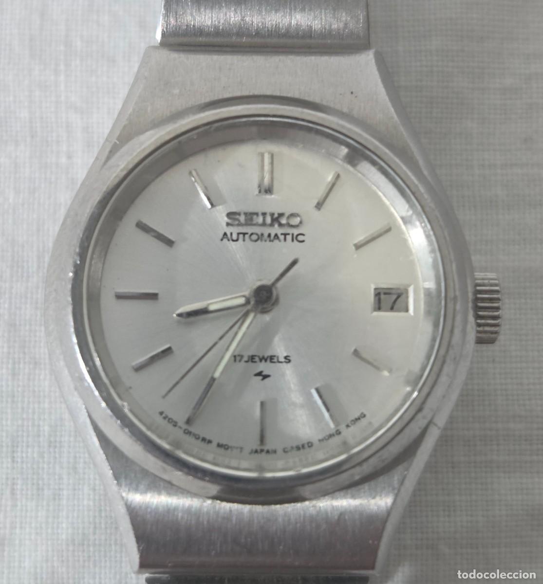Relojes autom&aacute;ticos: Reloj de se&ntilde;ora automatico, Seiko, Funcionando - Foto 6
