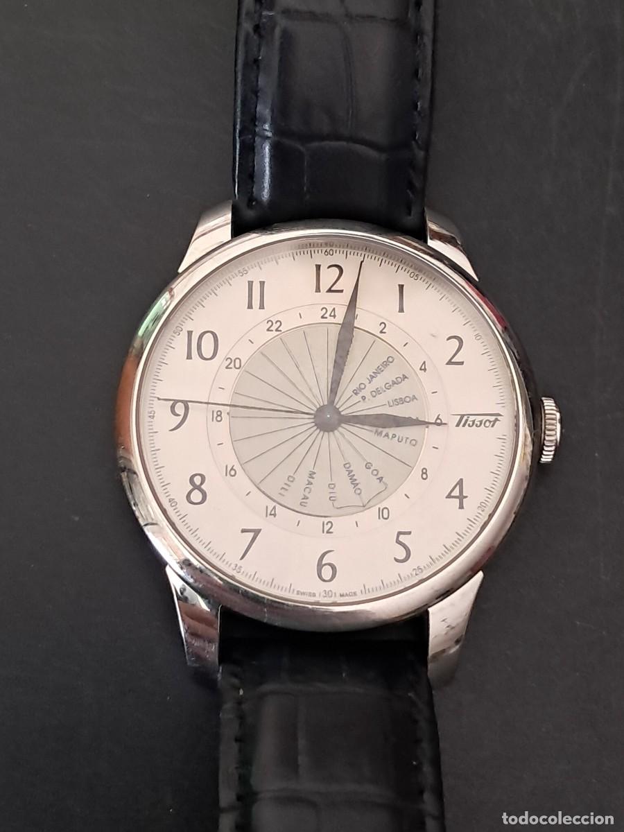 Relojes autom&aacute;ticos: rel&oacute;gio tissot autom&aacute;tico GMT portugu&ecirc;s edi&ccedil;&atilde;o limitada 2003