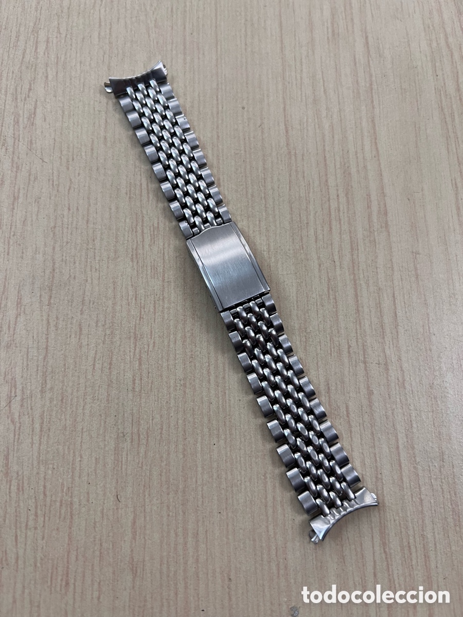 Relojes autom&aacute;ticos: ✅ Pulsera para reloj 19 mm aprox acero vintage