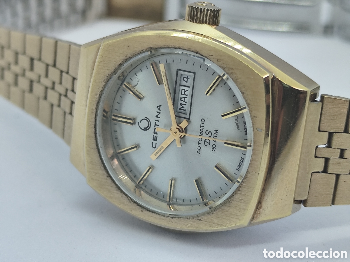 Relojes autom&aacute;ticos: Certina DS Autom&aacute;tico NOS 70s Original - Foto 6
