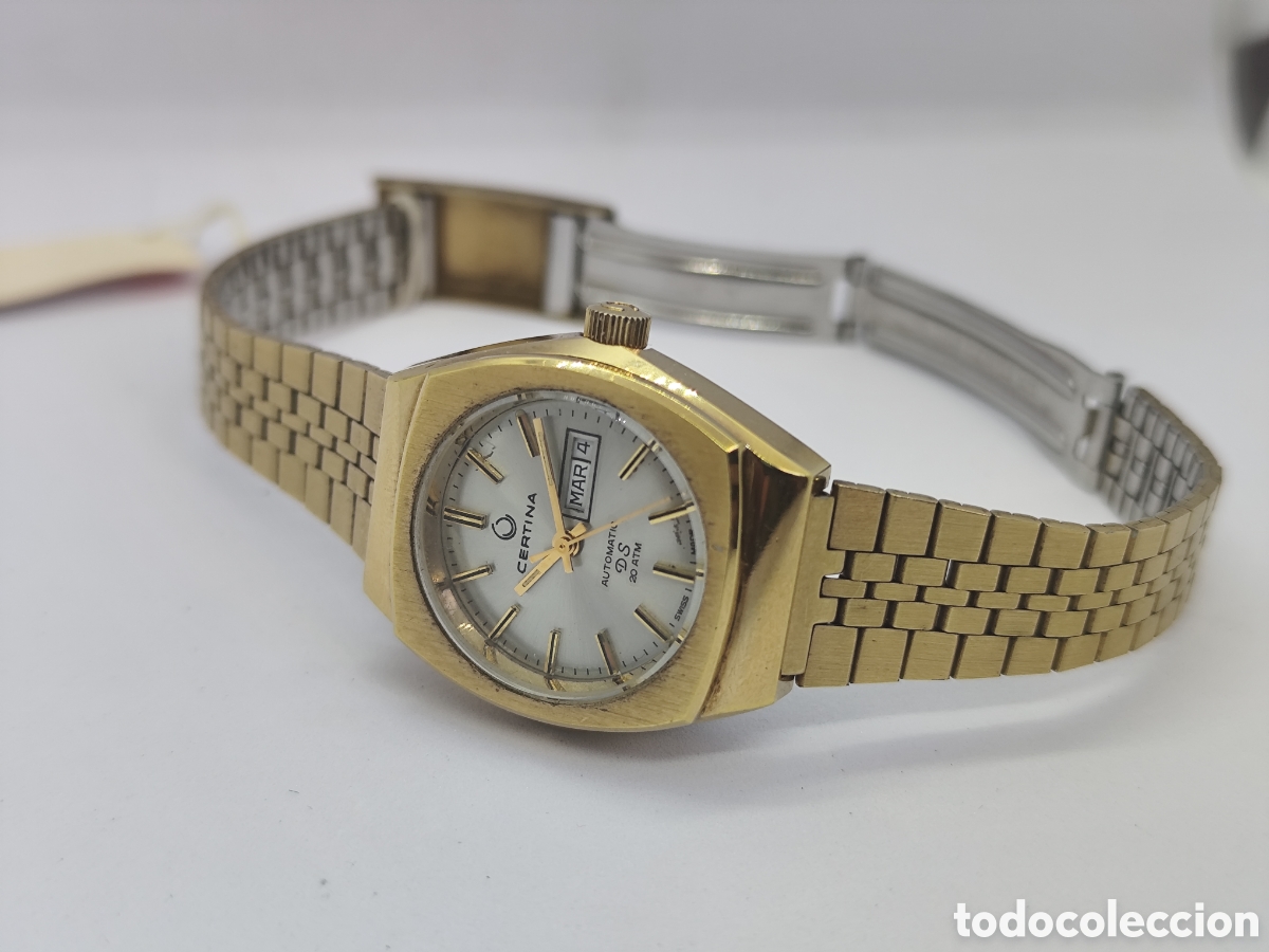 Relojes autom&aacute;ticos: Certina DS Autom&aacute;tico NOS 70s Original - Foto 7
