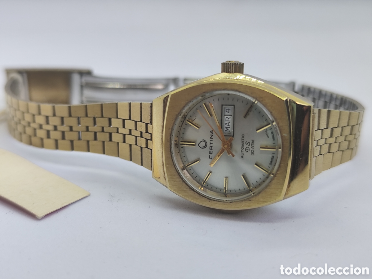Relojes autom&aacute;ticos: Certina DS Autom&aacute;tico NOS 70s Original - Foto 8