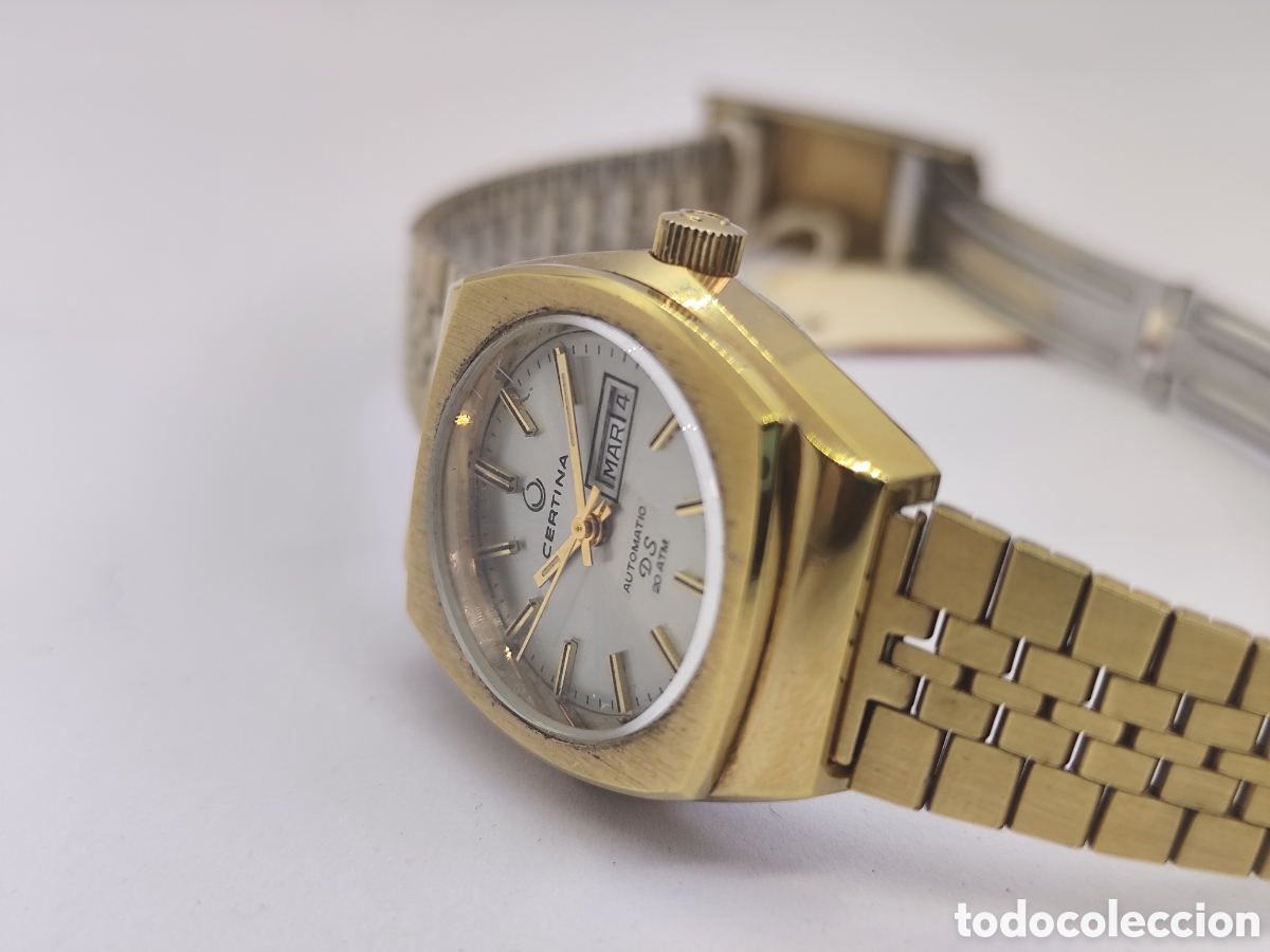 Relojes autom&aacute;ticos: Certina DS Autom&aacute;tico NOS 70s Original - Foto 10