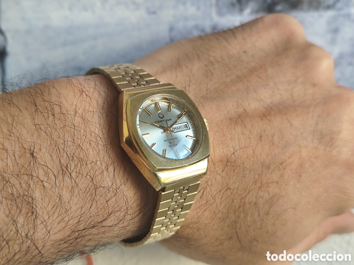 Relojes autom&aacute;ticos: Certina DS Autom&aacute;tico NOS 70s Original - Foto 13