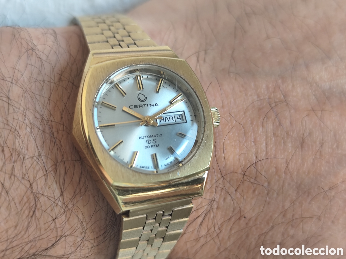 Relojes autom&aacute;ticos: Certina DS Autom&aacute;tico NOS 70s Original - Foto 14