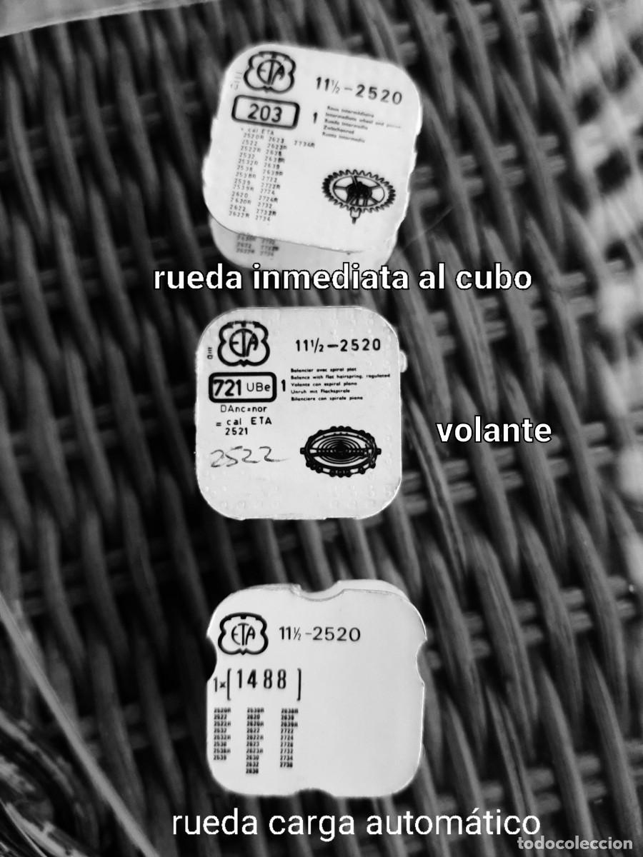 Relojes autom&aacute;ticos: M&aacute;quina ETA 2520 rueda inmediata a cubo,rueda carga,volanteda carga volante