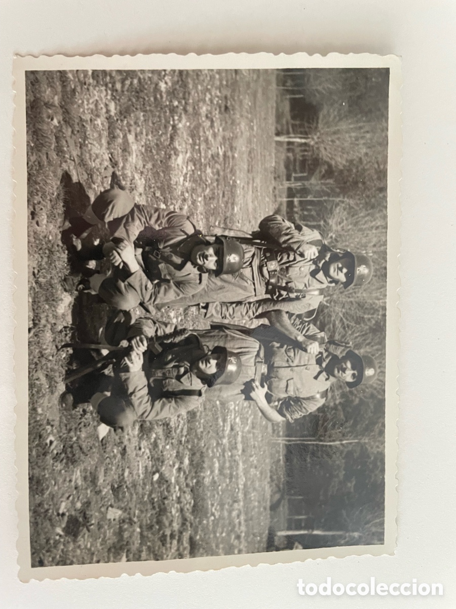 Relojes autom&aacute;ticos: Antigua fotograf&iacute;a militar