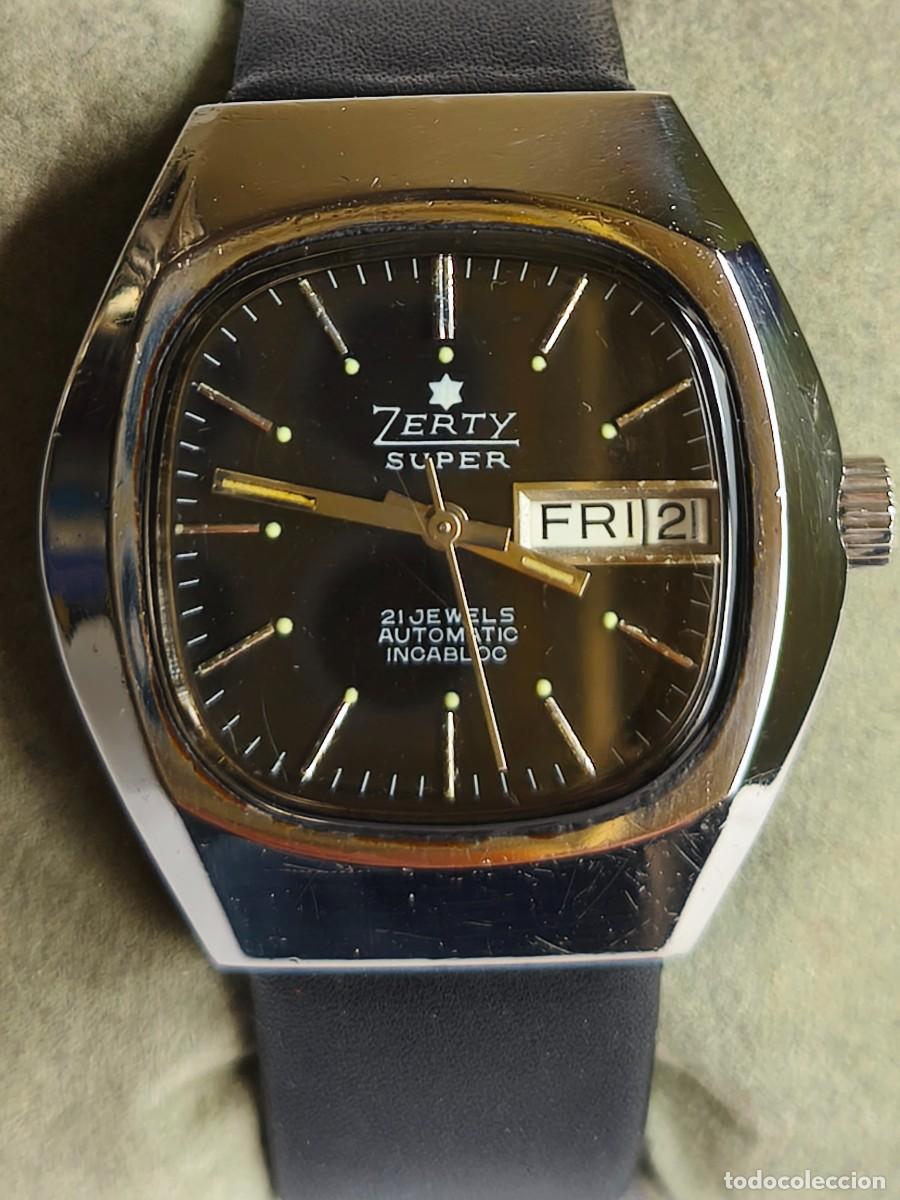 Relojes autom&aacute;ticos: Rel&oacute;gio Vintage Zerty Super -Autom&aacute;tico - Foto 1