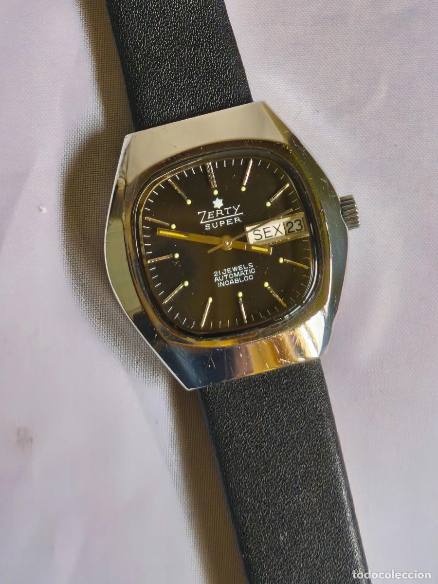 Relojes autom&aacute;ticos: Rel&oacute;gio Vintage Zerty Super -Autom&aacute;tico - Foto 5