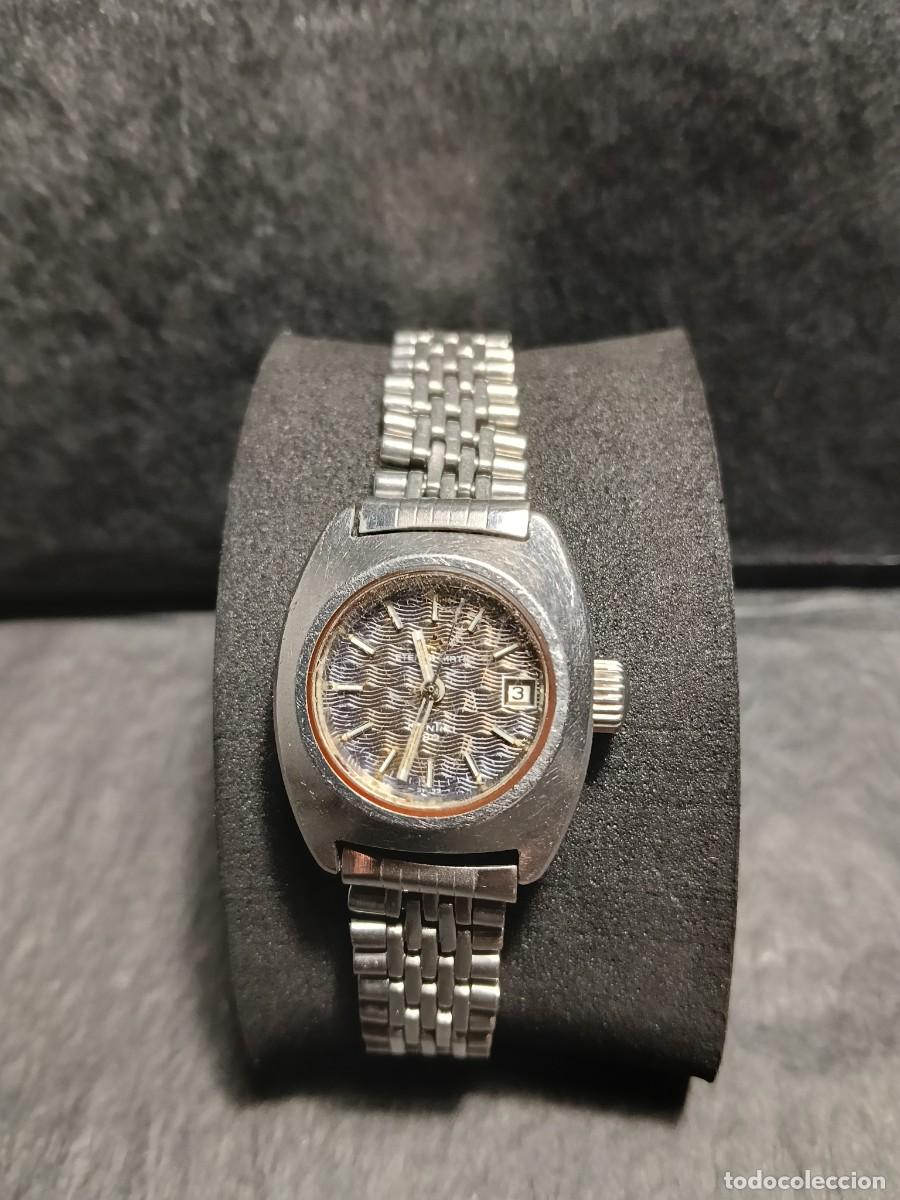 Relojes autom&aacute;ticos: Raro reloj Eterna Matic kontiki a&ntilde;os 70 se&ntilde;ora