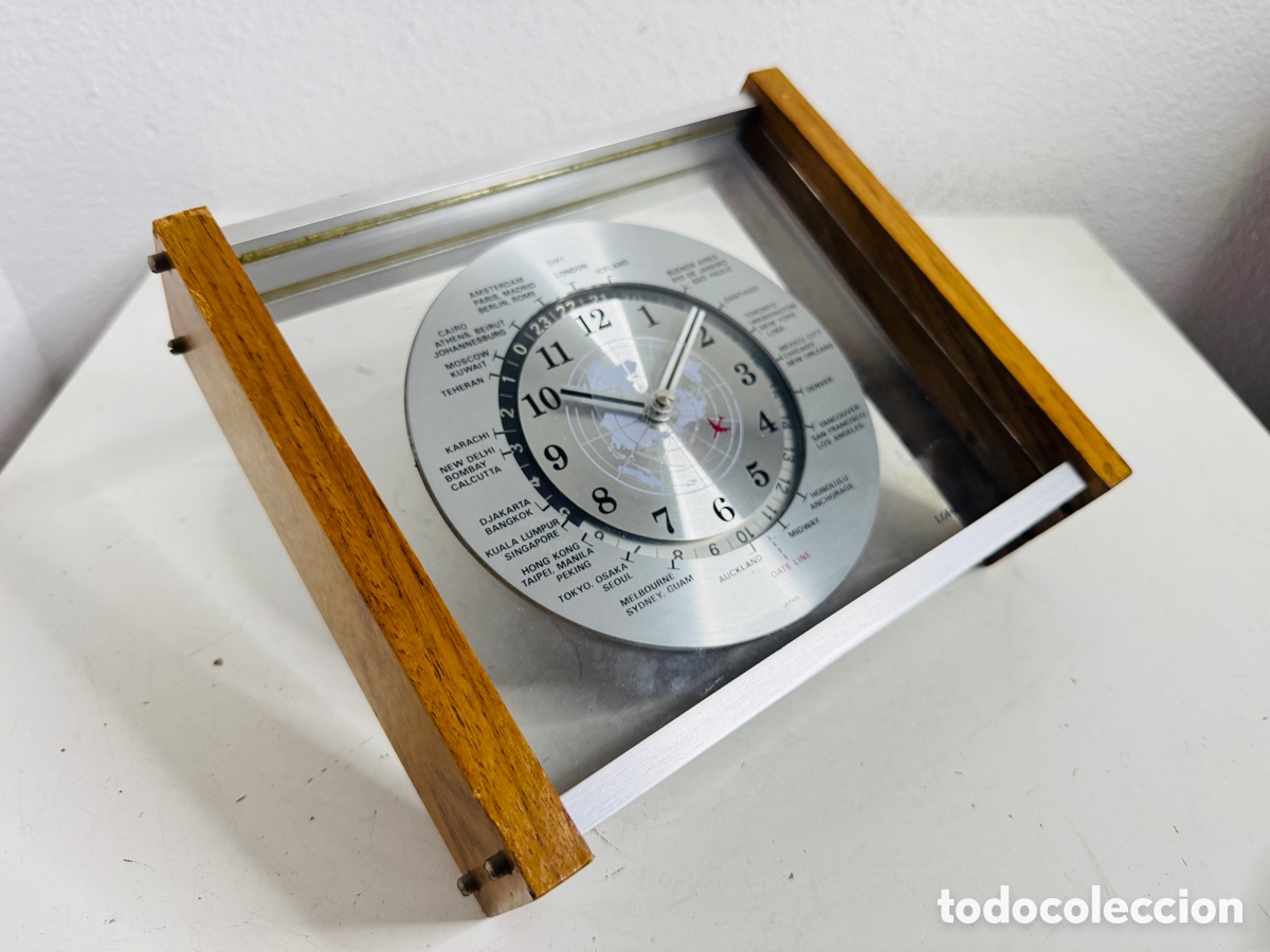 Relojes autom&aacute;ticos: Lord King Quartz World Clock No Funciona - Foto 4