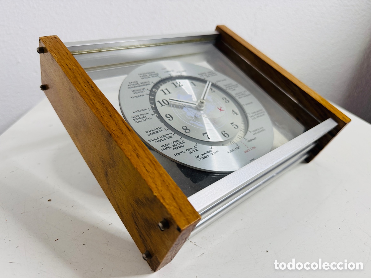 Relojes autom&aacute;ticos: Lord King Quartz World Clock No Funciona - Foto 5