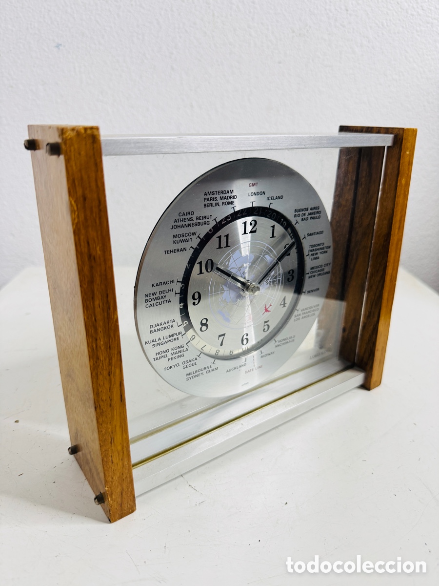 Relojes autom&aacute;ticos: Lord King Quartz World Clock No Funciona - Foto 14