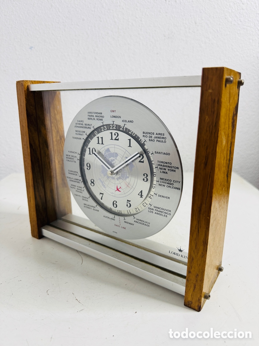 Relojes autom&aacute;ticos: Lord King Quartz World Clock No Funciona - Foto 16