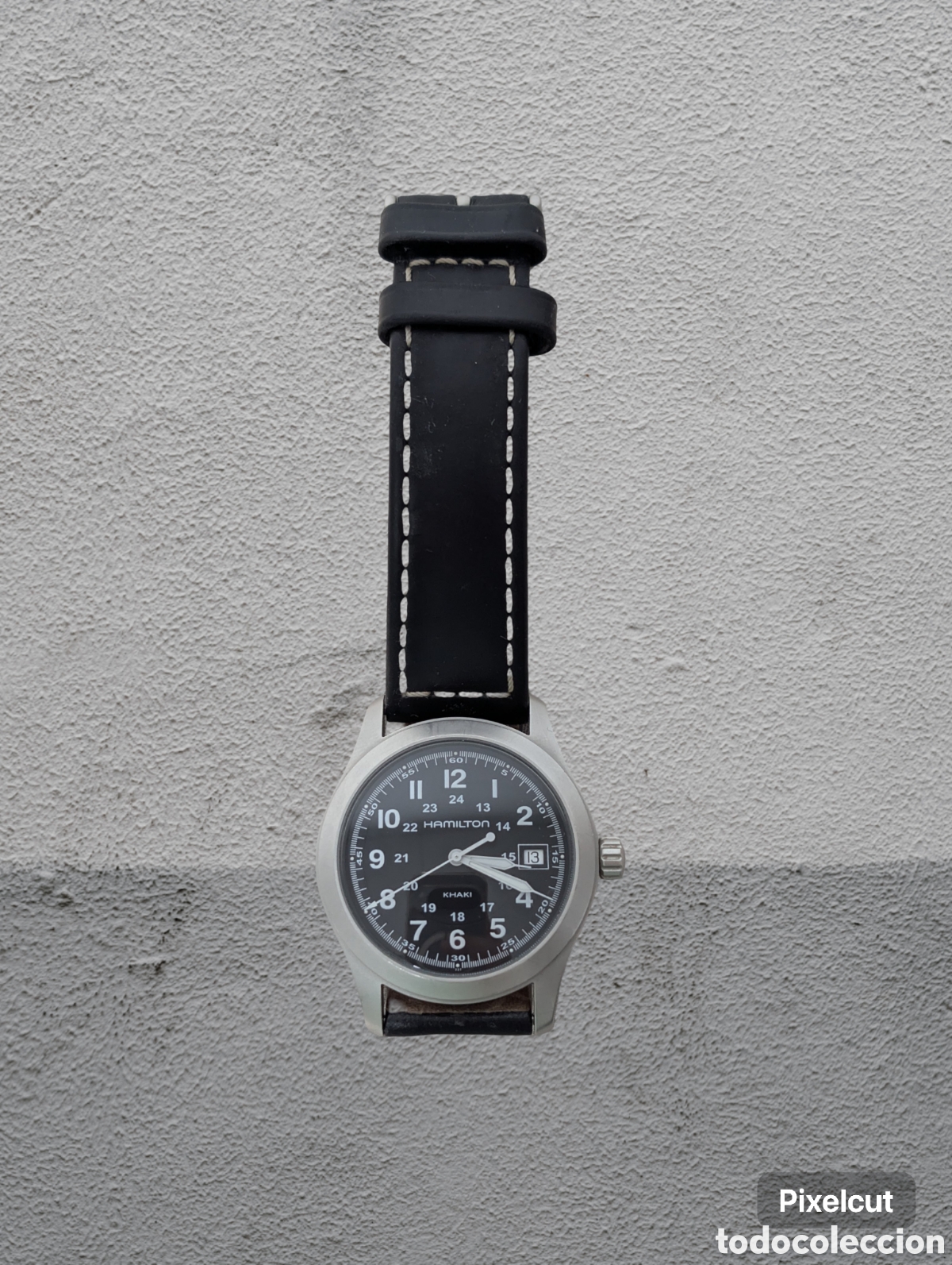 Relojes autom&aacute;ticos: Reloj Hamilton Khaki Field Quartz 38mm - Ref. H684811 - Hebilla Original