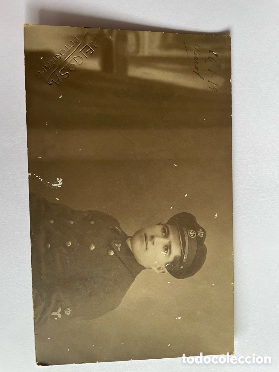 Relojes autom&aacute;ticos: Antigua fotograf&iacute;a militar