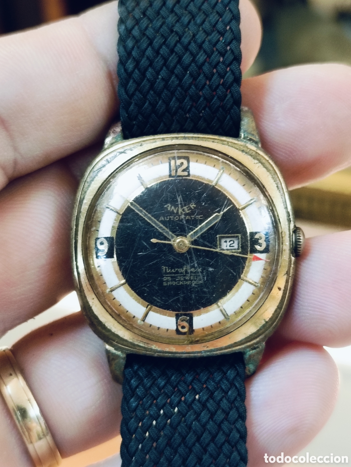Relojes autom&aacute;ticos: RELOJ AUTOMATICO . ANKER NIVAFLEX. 33 mm. PARA REPARAR.
