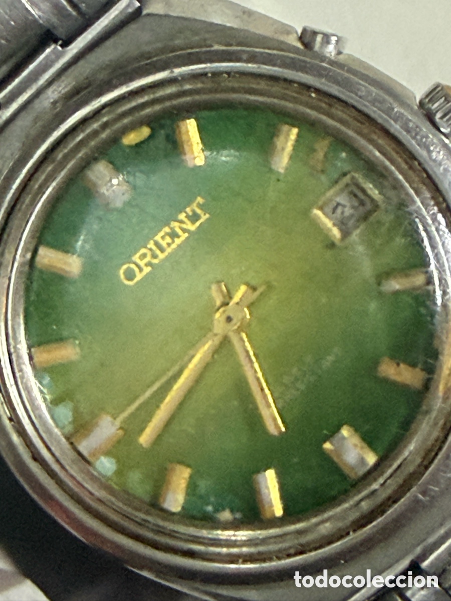 Relojes autom&aacute;ticos: Reloj Orient Autom&aacute;tico Vintage Esfera Verde - Foto 2
