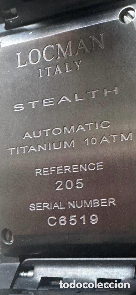 Relojes autom&aacute;ticos: Reloj Locman Stealth autom&aacute;tico - Foto 8