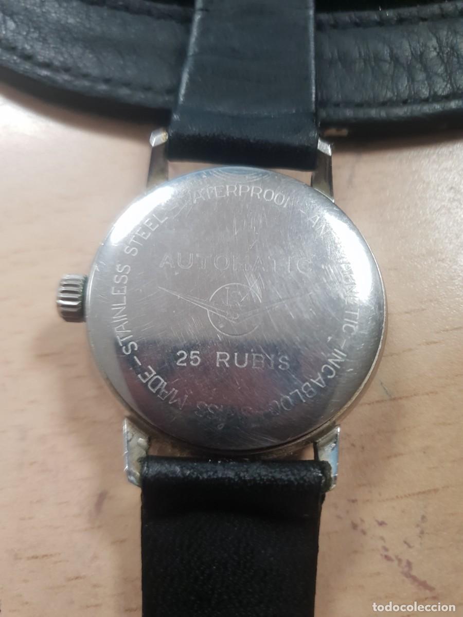 Relojes autom&aacute;ticos: Reloj automatico radiant blumar 25 rubis swiss - Foto 4