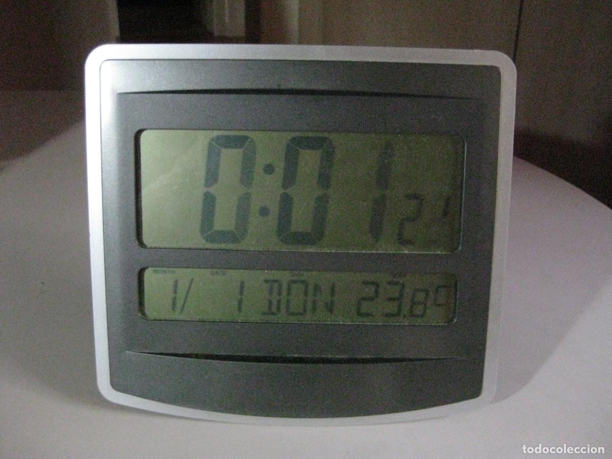 Relojes autom&aacute;ticos: RELOJ DIGITAL - CALENDARIO TEMPERATURA ( PARET o SOBREMESA )