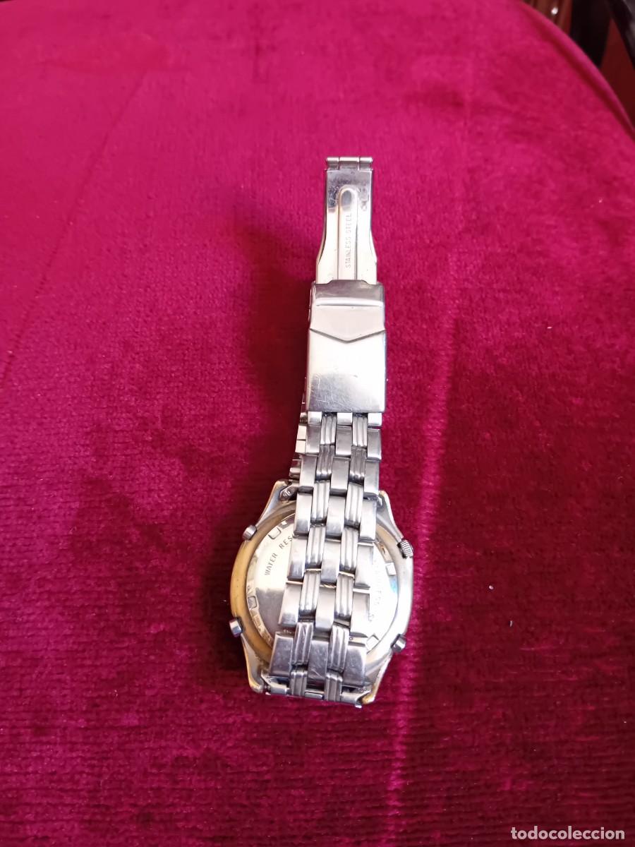Relojes autom&aacute;ticos: Lotus con esfera azul cron&oacute;grafo, funcionando - Foto 4