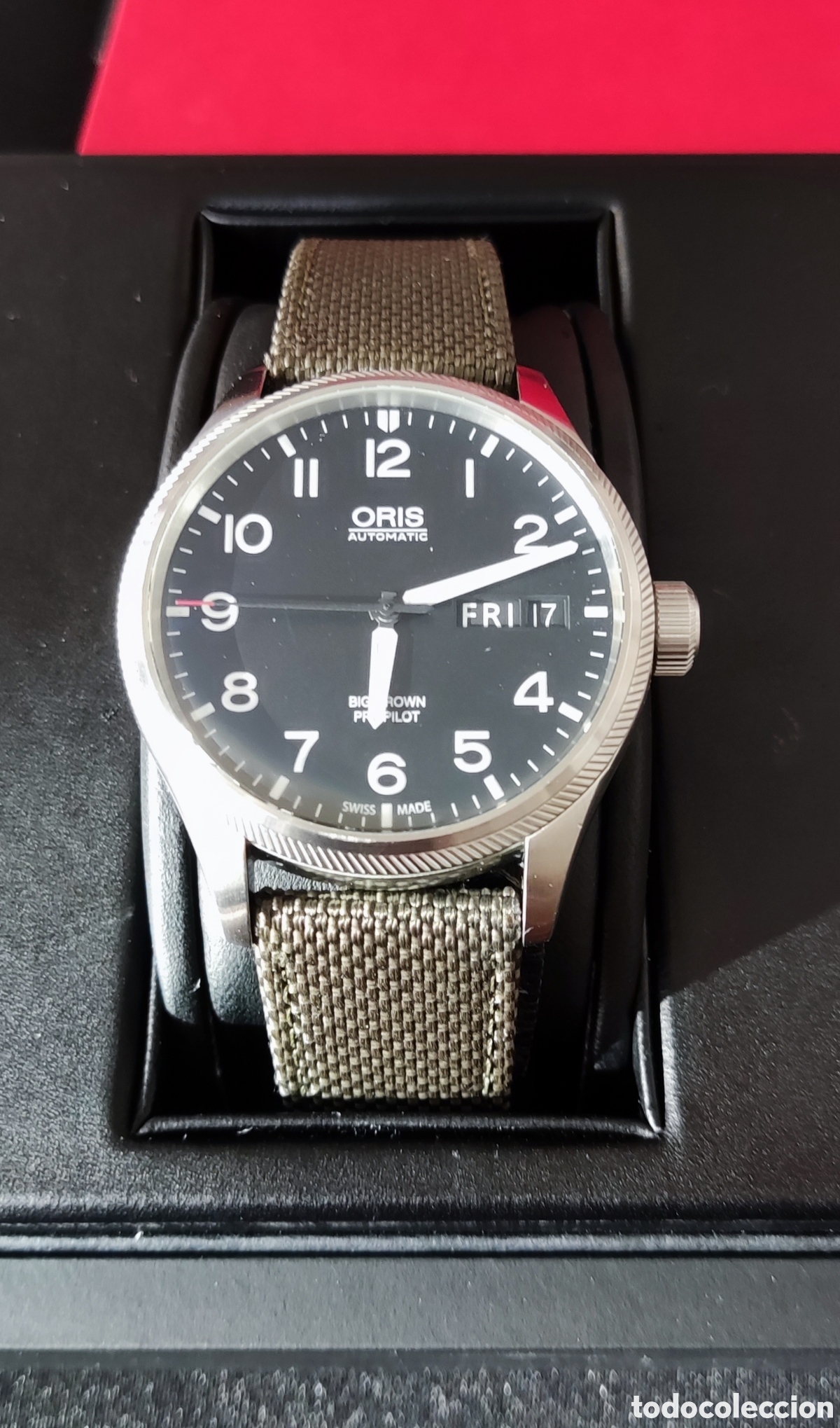 Relojes autom&aacute;ticos: ORIS. Big Crown. ProPilot. Big Date. 41mm. Reloj. Autom&aacute;tico. Caja. Documentaci&oacute;n. Funcionando. - Foto 2