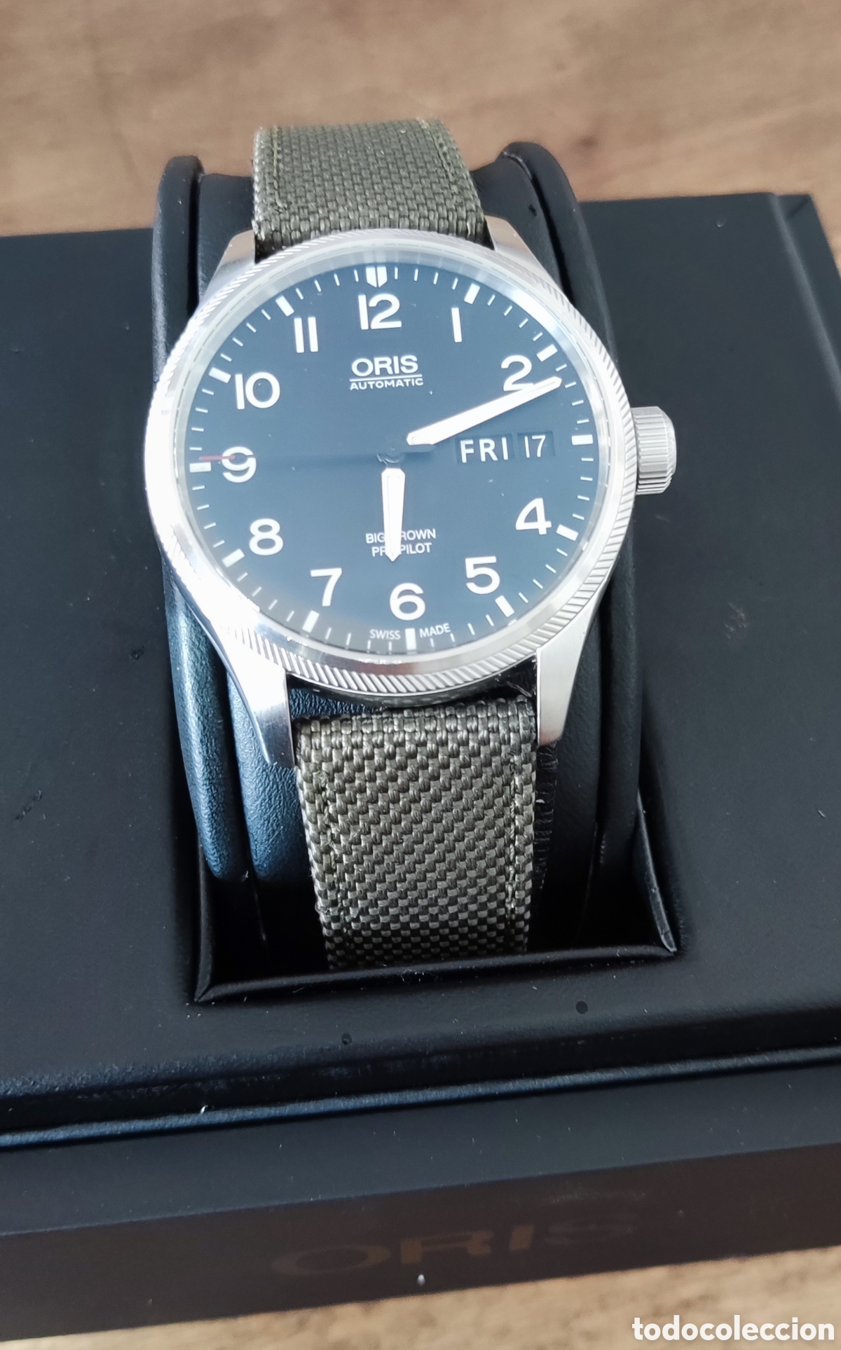 Relojes autom&aacute;ticos: ORIS. Big Crown. ProPilot. Big Date. 41mm. Reloj. Autom&aacute;tico. Caja. Documentaci&oacute;n. Funcionando. - Foto 3