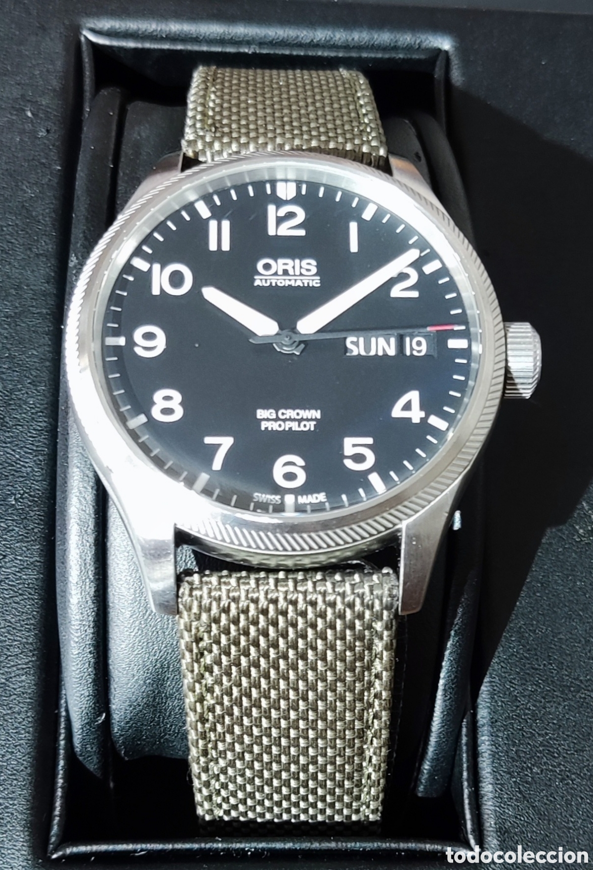 Relojes autom&aacute;ticos: ORIS. Big Crown. ProPilot. Big Date. 41mm. Reloj. Autom&aacute;tico. Caja. Documentaci&oacute;n. Funcionando.
