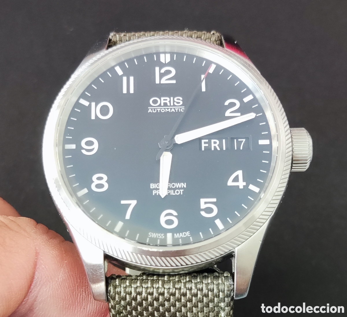 Relojes autom&aacute;ticos: ORIS. Big Crown. ProPilot. Big Date. 41mm. Reloj. Autom&aacute;tico. Caja. Documentaci&oacute;n. Funcionando. - Foto 4