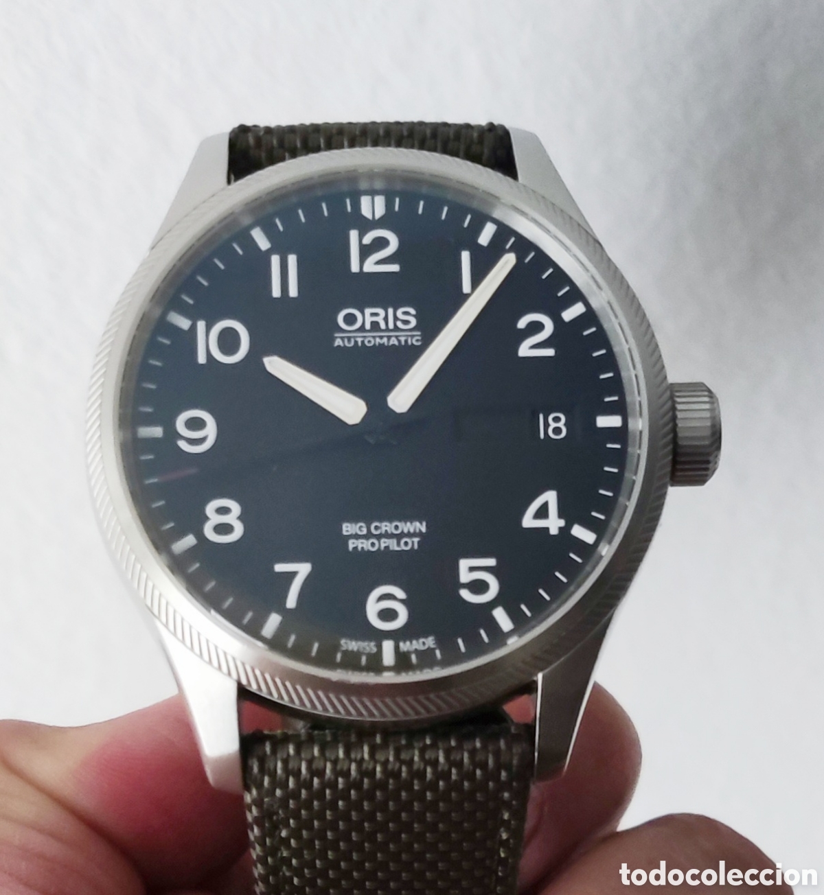 Relojes autom&aacute;ticos: ORIS. Big Crown. ProPilot. Big Date. 41mm. Reloj. Autom&aacute;tico. Caja. Documentaci&oacute;n. Funcionando. - Foto 6