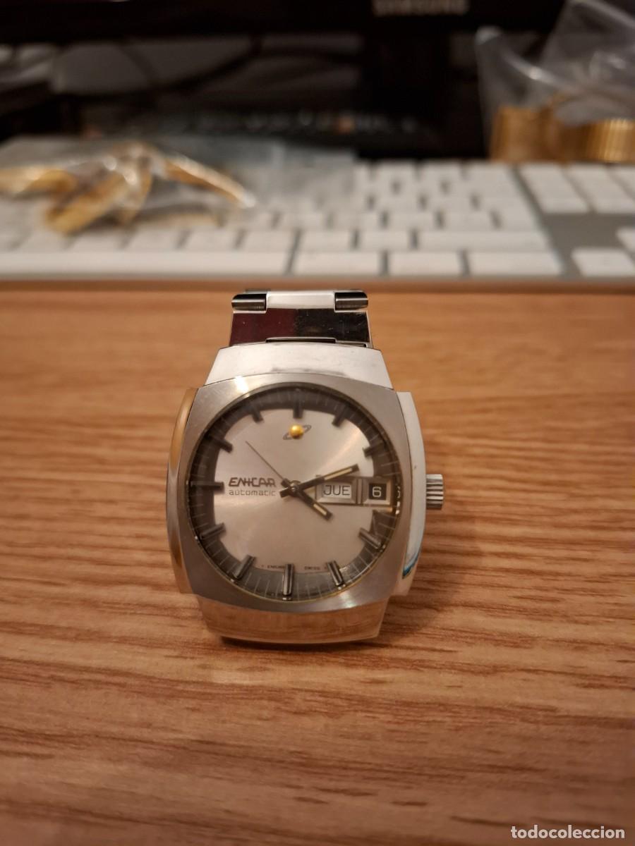 Relojes autom&aacute;ticos: RELOJ SUIZO ENICAR COMO NUEVO