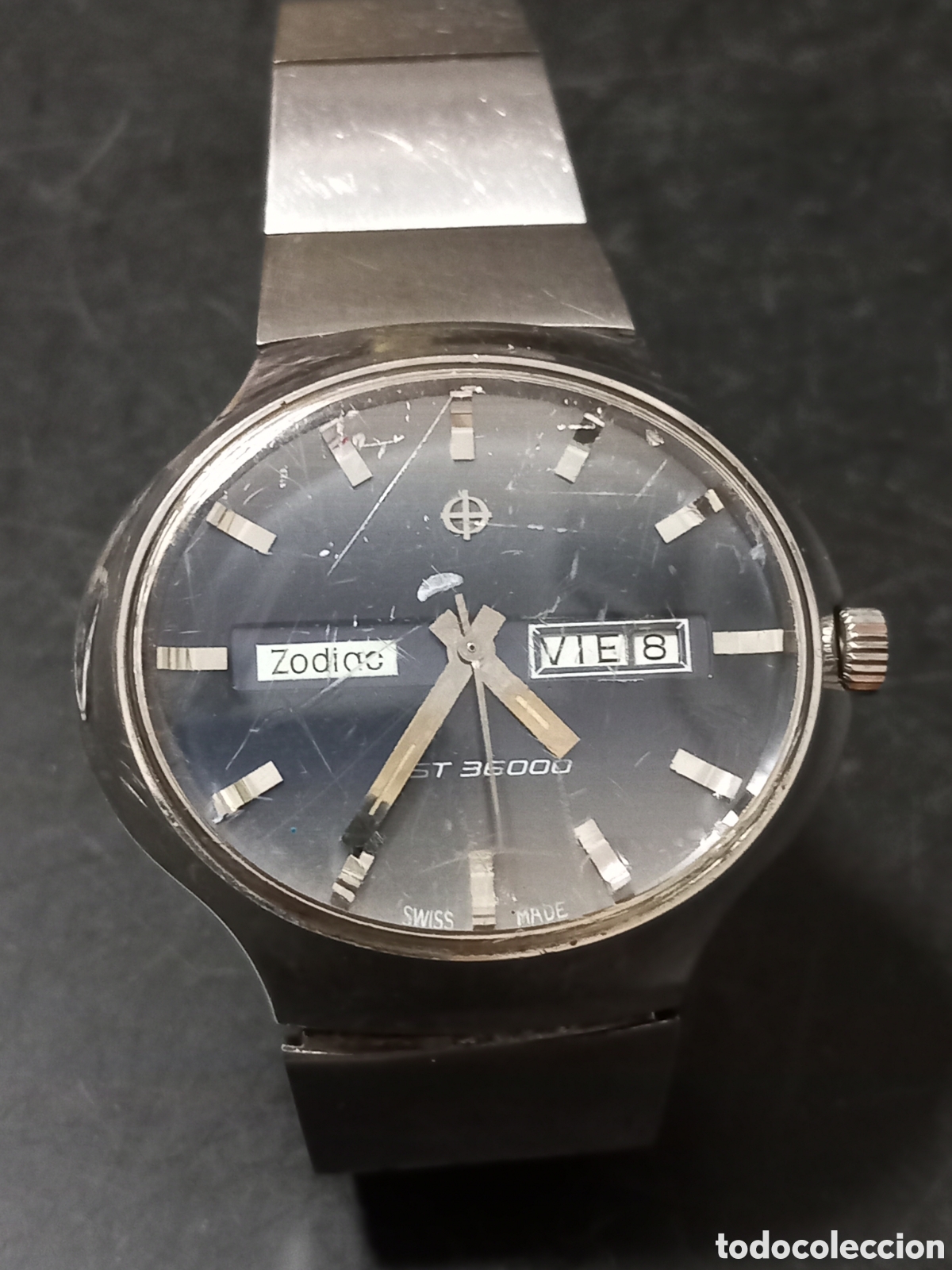Relojes autom&aacute;ticos: ANTIGUO RELOJ ZODIAC SST 36000 AUTOMATIC FUNCIONANDO Y ORIGINAL