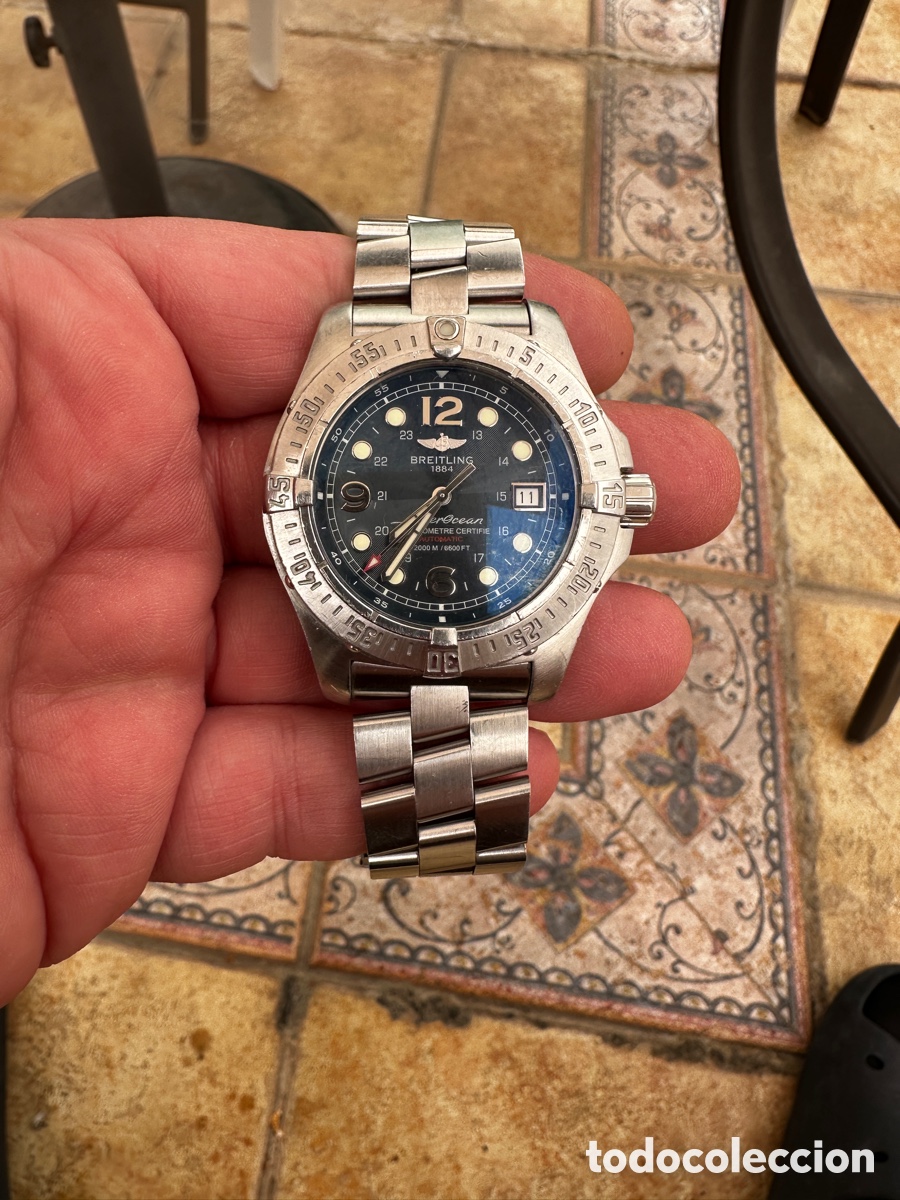 Relojes autom&aacute;ticos: Breitling superocean steelfish 44 A17399