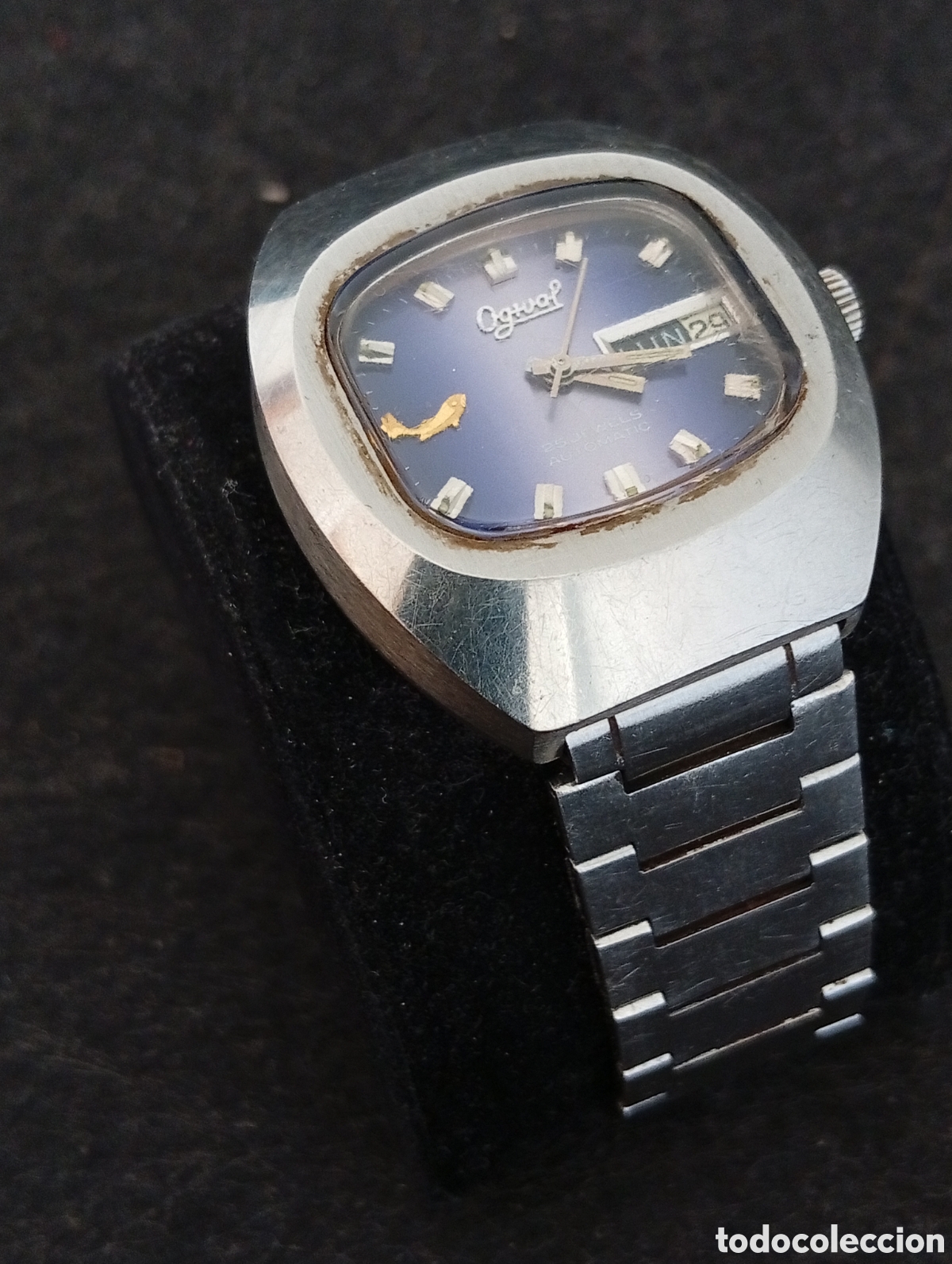 Relojes autom&aacute;ticos: Reloj autom&aacute;tico Ojival suizo a&ntilde;os 70 funcionando correctamente ,