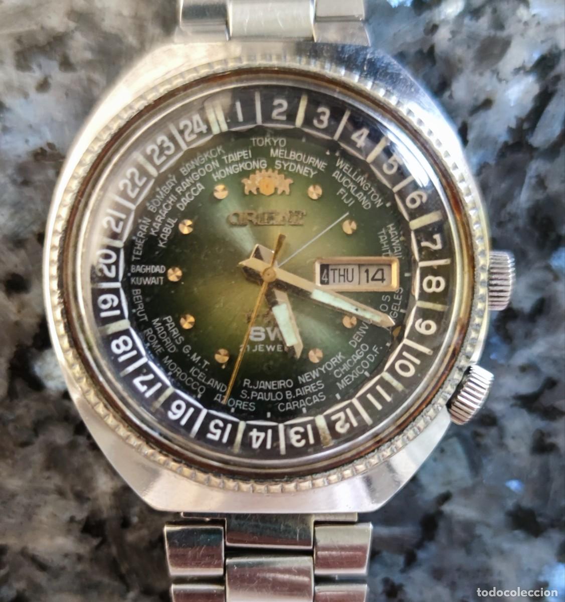 Relojes autom&aacute;ticos: Orient wold Timer Jumbo