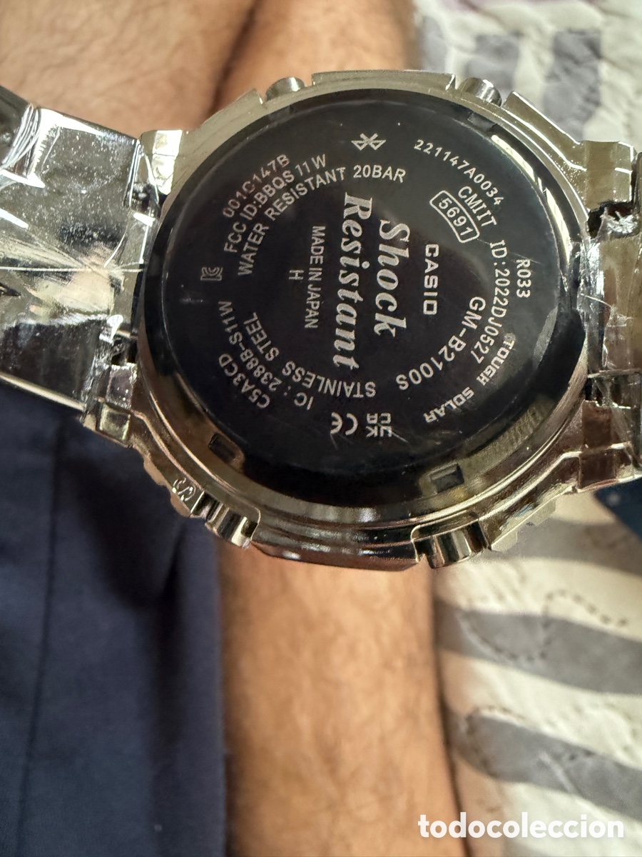 Relojes autom&aacute;ticos: G-shock plateado y negro - Foto 3