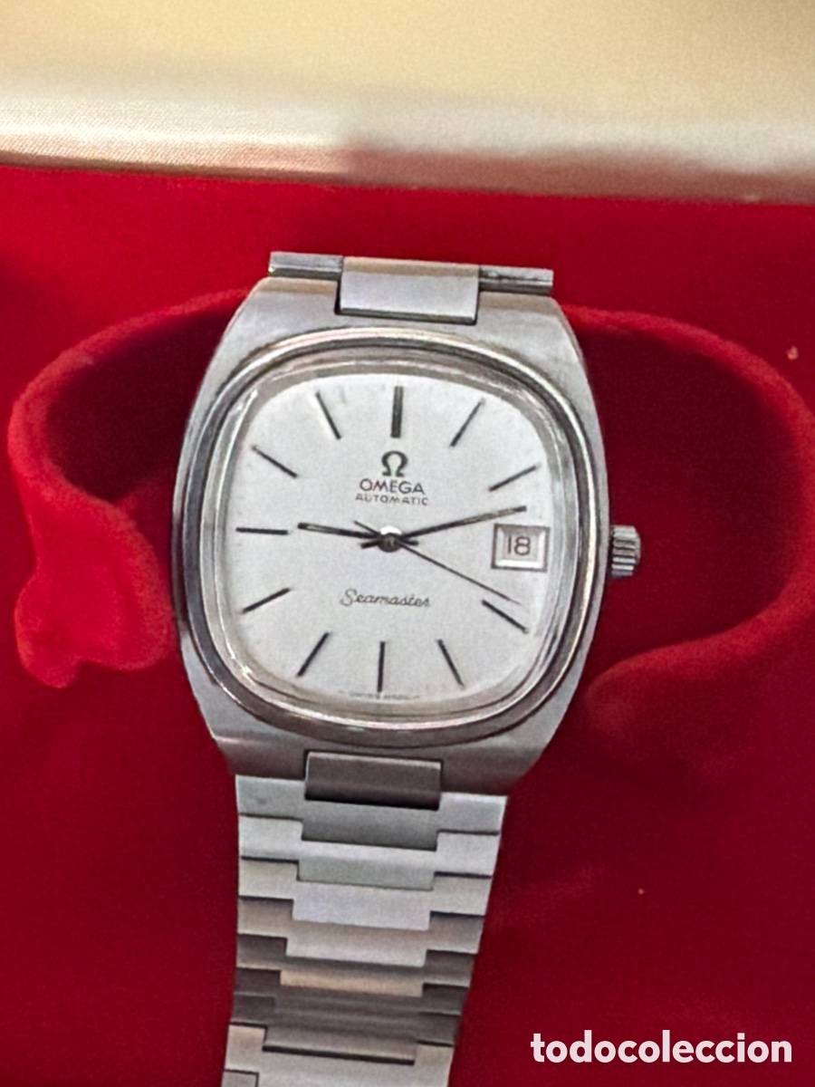 Relojes autom&aacute;ticos: Omega autom&aacute;tico seamaster de caballero con dial