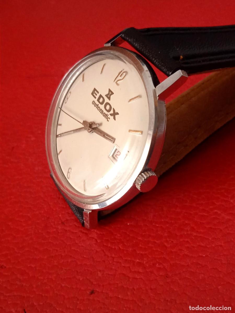 Relojes autom&aacute;ticos: RELOJ EDOX 25 RUBIS AUTOMATICO. - Foto 2