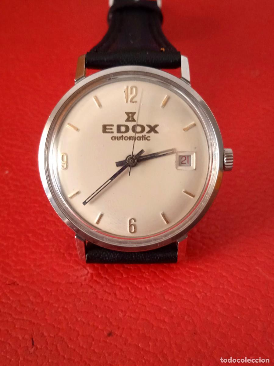Relojes autom&aacute;ticos: RELOJ EDOX 25 RUBIS AUTOMATICO. - Foto 4