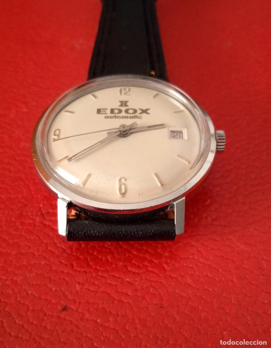 Relojes autom&aacute;ticos: RELOJ EDOX 25 RUBIS AUTOMATICO. - Foto 5